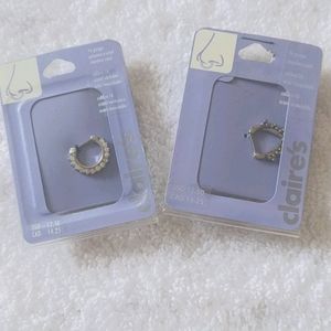16 guage septum nose ring NIP